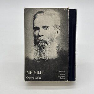 Herman Melville Opere Scelte Vol. 1 I Meridiani Mondadori (1982) HC 2nd Edition